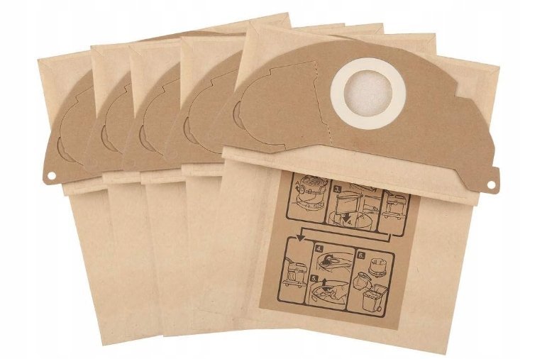 Worki papierowe do odkurzacza A2054, A2099 w zestawie 20 sztuk worków