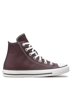 Converse Trampki Chuck Taylor All Star Faux Leather A08639C Czarny - Trampki męskie - miniaturka - grafika 1