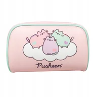 Kosmetyczki, organizery i kuferki - Pusheen Kosmetyczka Różowa - 3 Kotki - miniaturka - grafika 1