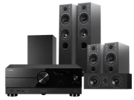 Kino domowe - Yamaha RX-A2A (czarny) + Diva 5 (czarny) +Diva 3 (czarny) + Diva 7 (czarny) + Basso 880 (czarny) - miniaturka - grafika 1
