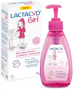 GlaxoSmithKline Lactacyd Girl emulsja do higieny intymnej 200ml - Kosmetyki kąpielowe dla dzieci - miniaturka - grafika 3