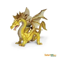 Figurki kolekcjonerskie - Safari Ltd 10118  Złoty smok  17x9x10,25cm - miniaturka - grafika 1