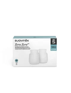 Suavinex Silikonowa wymienna torebka antykolkowa do butelki Zero Zero 180ml - Butelki dla niemowląt - miniaturka - grafika 1