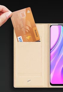 Dux Ducis Skin Pro kabura etui pokrowiec z klapką Xiaomi Redmi 9 różowy - Etui i futerały do telefonów - miniaturka - grafika 17
