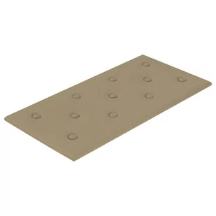 vidaXL Panele ścienne, 12 szt., cappuccino, 60x30 cm, sztuczna skóra 343992 - Panele ścienne i boazeria - miniaturka - grafika 4