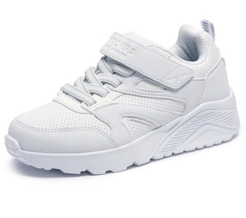 Skechers Uno Lite, Kapcie, White, 33 EU, Biały, 33 EU