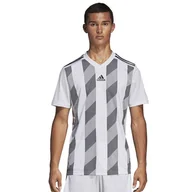 Koszulki sportowe męskie - Adidas, Koszulka męska, Striped 19 JSY DP3202, biały, rozmiar M - miniaturka - grafika 1