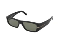 Okulary przeciwsłoneczne - Okulary przeciwsłoneczne Tom Ford Andres-02 FT0986 01N - miniaturka - grafika 1