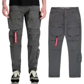 Odzież taktyczna i umundurowanie - Spodnie Alpha Industries Tactical Pant 148207 684 - Vintage Grey 33 - miniaturka - grafika 1