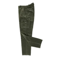 Odzież robocza - Sztruksowe spodnie męskie ACERO Olivine L - Verdemax - miniaturka - grafika 1