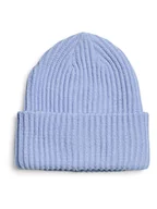 Czapki damskie - Pieces Czapka dzianinowa w kolorze błękitnym - miniaturka - grafika 1
