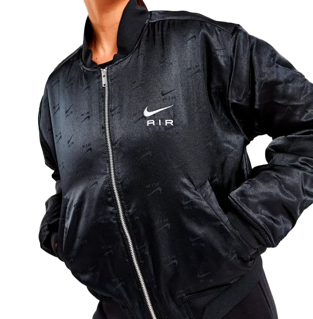 Nike Air Damska Kurtka Bomberka Therma-Fit Ciepła Luźna Krótka DV4372-010 XS