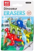 Gumki biurowe - GUMKI do ścierania mazania DINOZAURY zestaw gumek z dinozaurami gumka - miniaturka - grafika 1