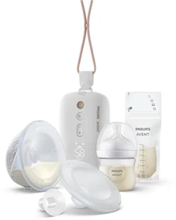 Philips Avent SCF543/11 Hands-free breast pump with one collection cup + baby bottle 125ml + 25 breast milk bags - Laktatory - miniaturka - grafika 1