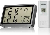 Stacje pogodowe - BRESSER bezprzewodowa stacja pogodowa MeteoTemp HZ antracyt - miniaturka - grafika 1