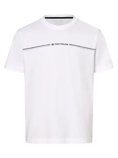 Tom Tailor - T-shirt męski, biały - Koszulki męskie - miniaturka - grafika 1