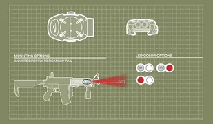 Princeton Tec - SWITCH RAIL - Czerwone/Białe - TAN - SR-3-TAN - Latarki - miniaturka - grafika 2