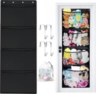 Meble modułowe i akcesoria - ORGANIZER WISZĄCY NA DRZWI DO SZAFY ZABAWKI ŁAZIENKI KIESZENIE KOSZ 4 PÓŁKI - miniaturka - grafika 1