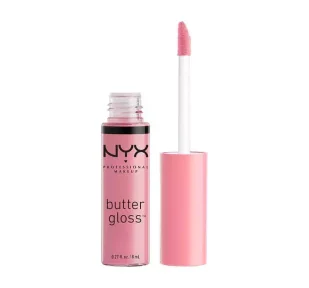 Błyszczyk do ust NYX Professional Makeup Butter Gloss 02 Eclair (0800897818463) - Błyszczyki do ust - miniaturka - grafika 1