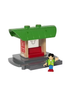 Brio GmbH BRIO World 33840  stacja z funkcją nagrywania akcesoria część drewna pociąg - Pociągi dla dzieci - miniaturka - grafika 2