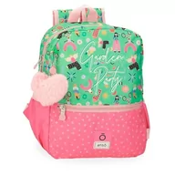 Plecaki szkolne i tornistry - Enso Garden Party Plecak dziecięcy Wielobarwny 25x32x12 cms Poliester, Biały, 25x32x12 cms, Plecak turystyczny - miniaturka - grafika 1