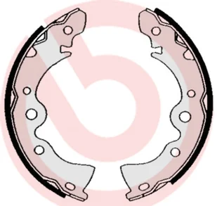 BREMBO SZCZĘKI HAMULC. S56519 - Szczęki hamulcowe - miniaturka - grafika 1