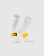 Skarpetki kolarskie - ASSOS Skarpetki rowerowe SPRING FALL SOCKS EVO white series - miniaturka - grafika 1