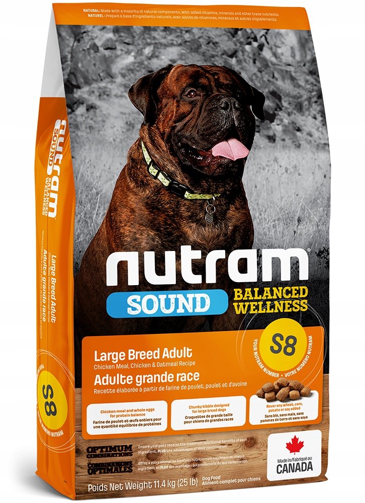 NUTRAM dog   S8 -  ADULT  LARGE