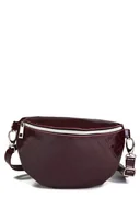 Nerki - Bordowa nerka ekoskóra krokodyl - miniaturka - grafika 1