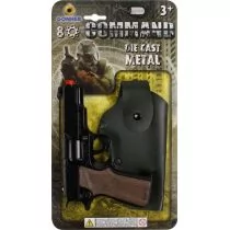 Zestaw komandosa pistolet z kaburą Gonher Pulio - Zabawki militarne - miniaturka - grafika 1