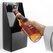 Korkociągi i otwieracze - Hendi Otwieracz do butelek z pojemnikiem na kapsle 643914 - miniaturka - grafika 1