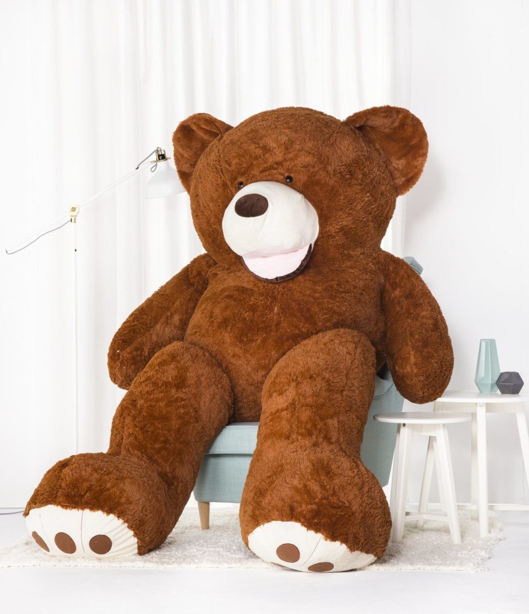 Duży Wielki Miś Pluszowy Pluszak Przytulanka 270cm Amigo Brązowy