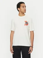 Koszulki męskie - HUGO T-Shirt Nufloro 50533387 Biały Regular Fit - miniaturka - grafika 1