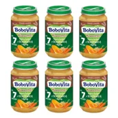 Dania dla dzieci - BoboVita Kaszotto! Kasza bulgur z soczewicą i dynią po 7 miesiącu Zestaw 6 x 190 g - miniaturka - grafika 1