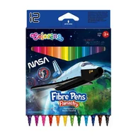 Długopisy - Flamastry Colorino Nasa 12 kolorów - PATIO - miniaturka - grafika 1