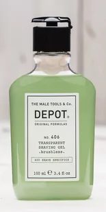 Depot Depot No 406 transparentny żel do golenia 100ml - Kosmetyki do golenia - miniaturka - grafika 1