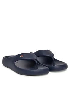 Tommy Hilfiger Japonki Th Comfort Beach Sandal FW0FW08522 Granatowy - Klapki i japonki damskie - miniaturka - grafika 1