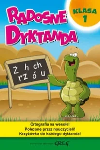 Greg Marta Kurdziel Radosne dyktanda - klasa 1 - Książki edukacyjne - miniaturka - grafika 5