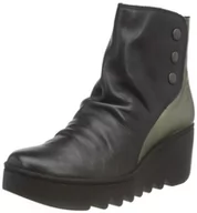 Botki damskie - Fly London Damskie botki Brom344fly, Czarny grafit, 38 EU - miniaturka - grafika 1