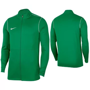 Bluzy sportowe męskie - Bluza piłkarska męska Nike Dry Park 20 Dri-Fit rozpinana bez kaptura ze stójką - grafika 1