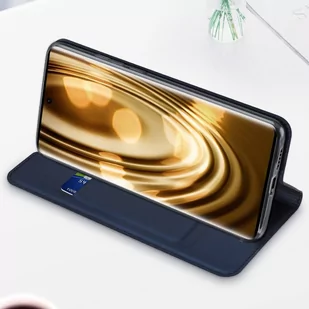 Dux Ducis Skin Pro kabura etui pokrowiec z klapką Vivo X60 czarny - Etui i futerały do telefonów - miniaturka - grafika 16