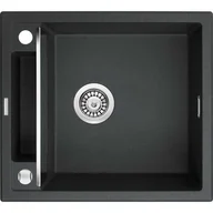 Zlewozmywaki - Deante Magnetic Zlewozmywak granitowy magnetyczny 1-komorowy bez ociekacza - grafit metalik ZRM_G103 ZRM G103 [16188002] - miniaturka - grafika 1