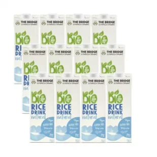 The Bridge Napój ryżowy naturalny bez glutenu Zestaw 12 x 1 l Bio - Soki i napoje niegazowane - miniaturka - grafika 1