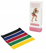 Gumy, taśmy, ekspandery - Gumy Oporowe Do Ćwiczeń treningowe Zestaw 5 Gum - miniaturka - grafika 1