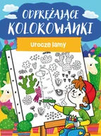 Poradniki hobbystyczne - Odprężające kolorowanki. Urocze lamy - miniaturka - grafika 1