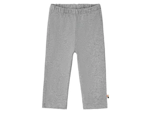 Loud + Proud Spodnie niemowlęce z biobawełny (Szary, 74/80) - Spodenki dla niemowląt - miniaturka - grafika 1
