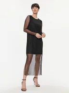 Sukienki - Pieces Sukienka koktajlowa 17146719 Czarny Regular Fit - miniaturka - grafika 1