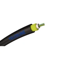 Kable światłowodowe - Światłowód 12J DROP microADSS G.657A2 Heavy Duty Tube, czarny - 1000m BOX E-ADSS-UT.12JHD - miniaturka - grafika 1