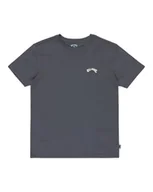 Koszulki i topy damskie - Billabong Top z dzianiny z krótkim rękawem Arch Crew SS Kids Czarny XL - miniaturka - grafika 1