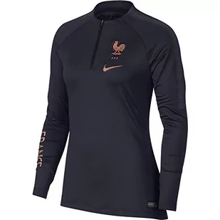 Nike Damska bluza Fff Nk Dry Sqd Dril bluza damska Ciemny obsydian/ciemny obsydian/P4 XL BV1672 - Bluzy damskie - miniaturka - grafika 1
